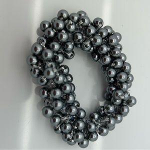 Black pearl scrunchie